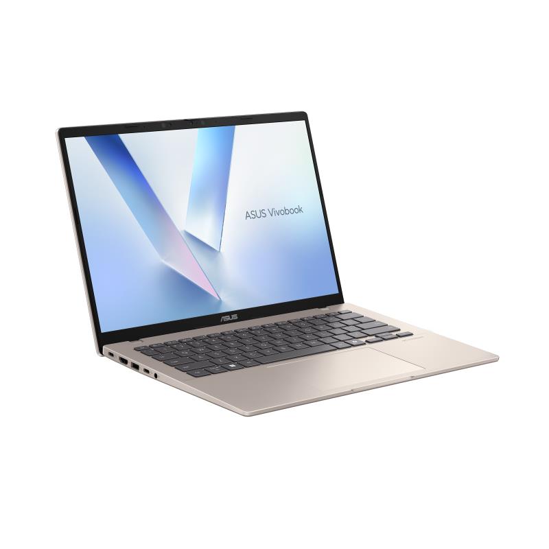 Notebook ASUS VivoBook Series X1407QA-LY045W CPU Snapdragon X X1-26-100 3000 MHz 14" 1920x1200 RAM 16GB LPDDR5x SSD 512GB Qualcomm Adreno GPU Integrated ENG Windows 11 Home Platinum 1.49 kg 90NB1602-M005R0