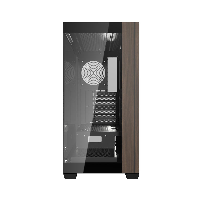 Darkflash DS900W computer case without fans (Black) - Image 4