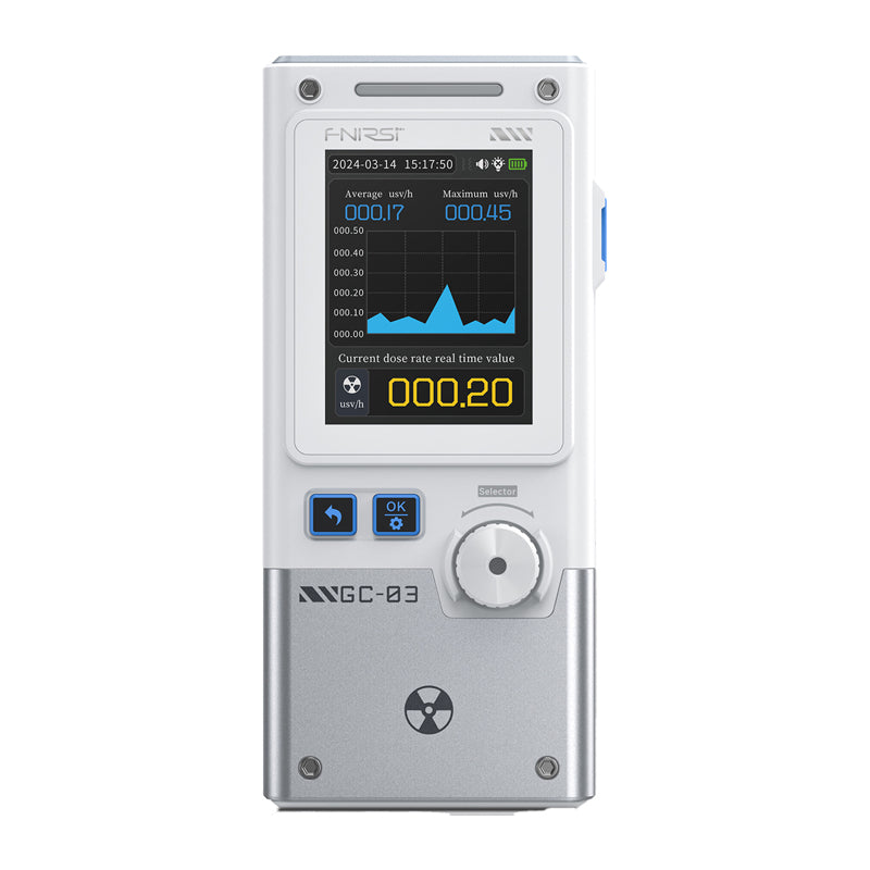 Multifunctional ionizing radiation detector FNIRSI GC-03 WT - Image 1
